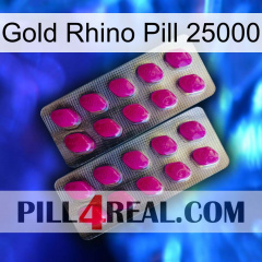 Gold Rhino Pill 25000 10